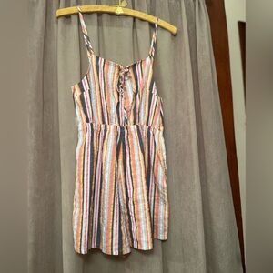 Roxy striped romper
